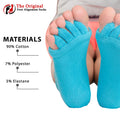 Blue Color Foot Alignment Socks