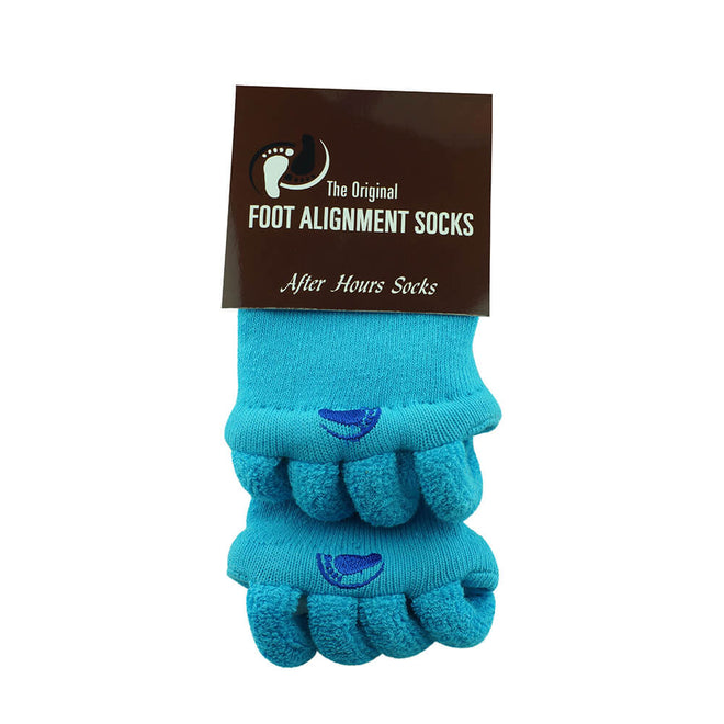 Blue Color Foot Alignment Socks