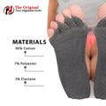 Charcoal Color Foot Alignment Socks